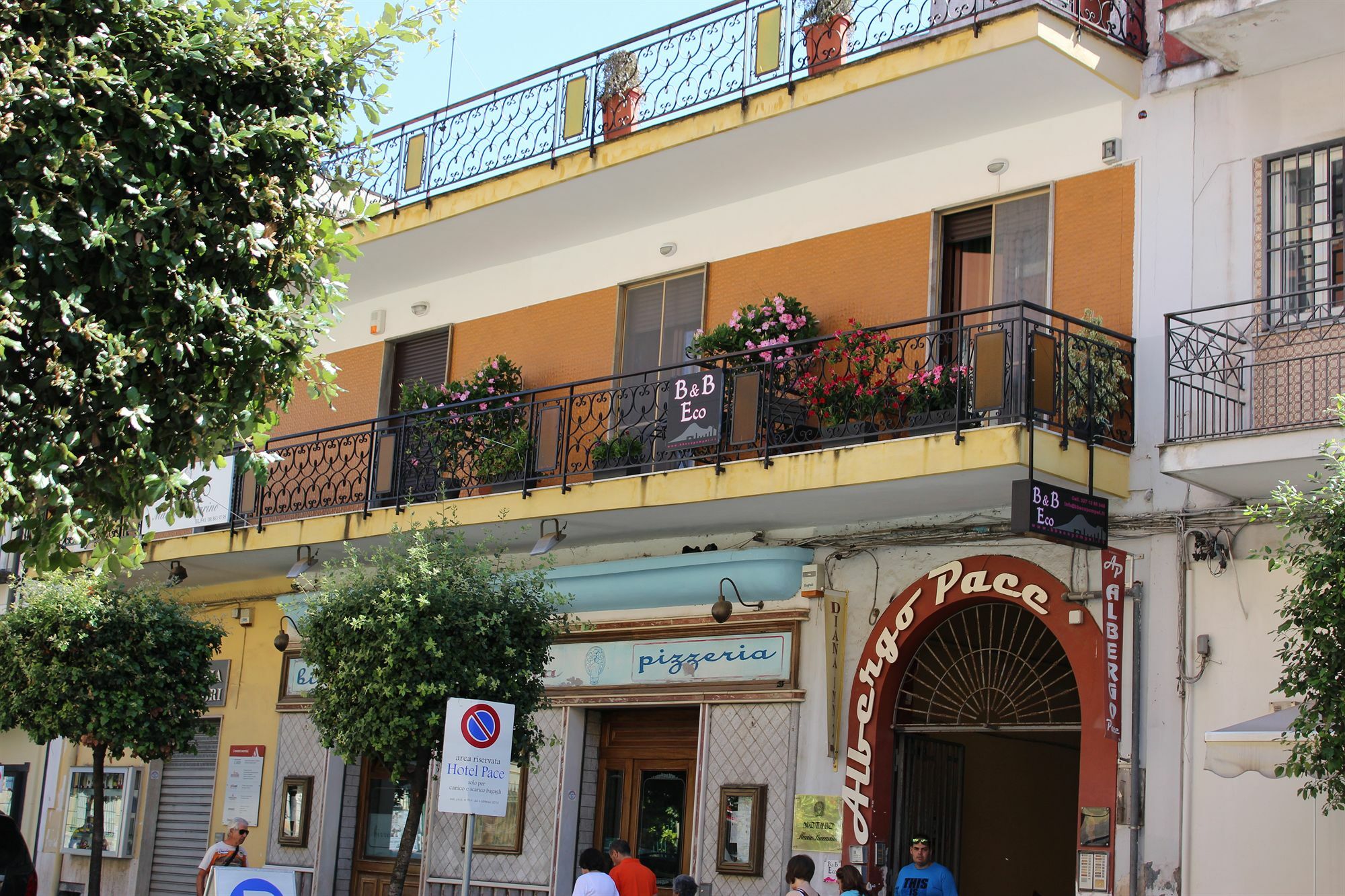 B&B Eco Pompei Bagian luar foto